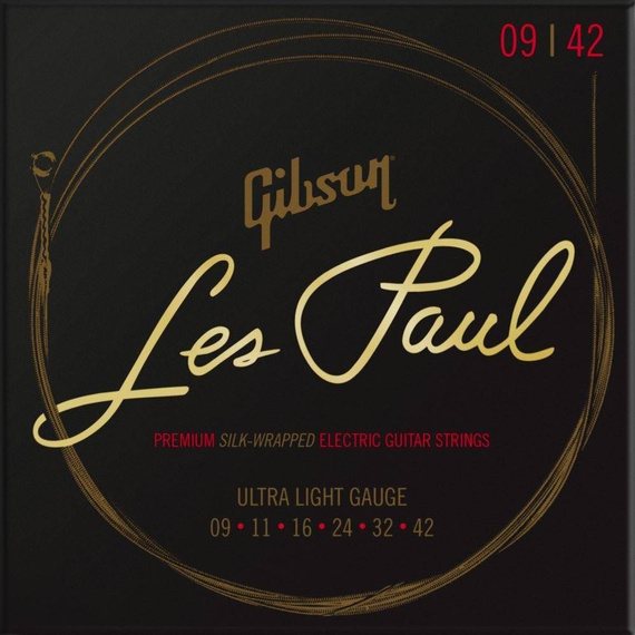 Gibson SEG-LES9 Les Paul Premium Electric Guitar Strings struny do gitary elektrycznej