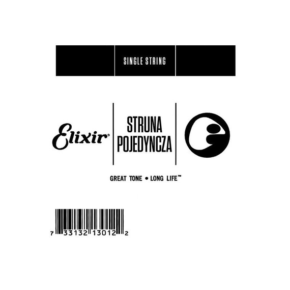 Pojedyncza struna gitarowa Elixir 13017 PL017