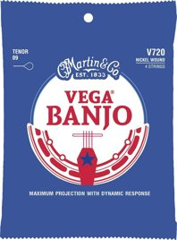Struny do Banjo Martin V720 Strings Vega Banjo 7204 Str Tenor