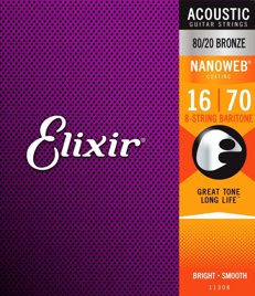 Elixir 11308 - (16-70) NW struny barytonowe
