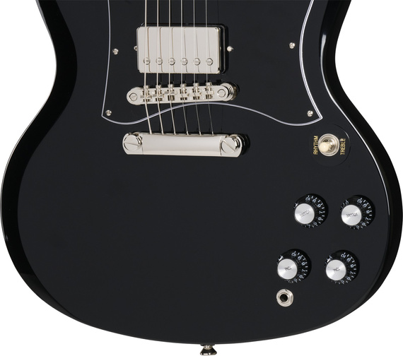 Epiphone SG Standard Ebony – gitara elektryczna + pokrowiec premium