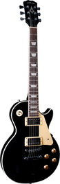 Arrow Riffster LP 22 Abyss Black Rosewood/White LTD – gitara elektryczna