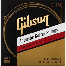 Gibson SAG-CBRW11 Coated 80/20 Bronze Acoustic Guitar Strings struny do gitary akustycznej