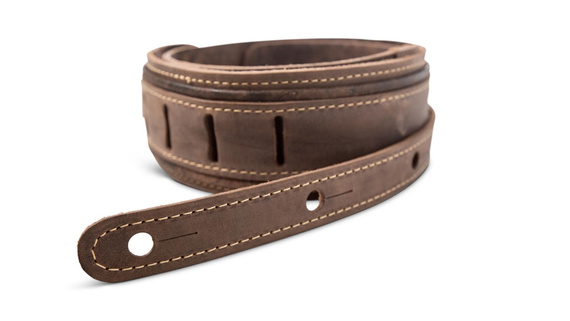 Taylor Element Strap,Drk Brn Distress Lthr,2.5" - pasek
