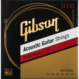 Gibson SAG-BRW12 80/20 Bronze Acoustic Guitar Strings struny do gitary akustycznej