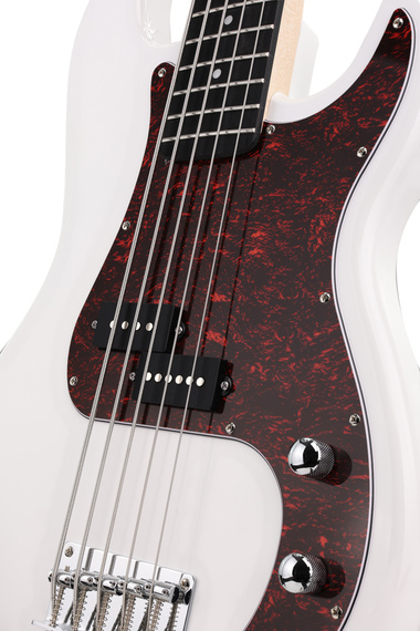 Arrow Session Bass 5 Bleached Bone White – gitara basowa